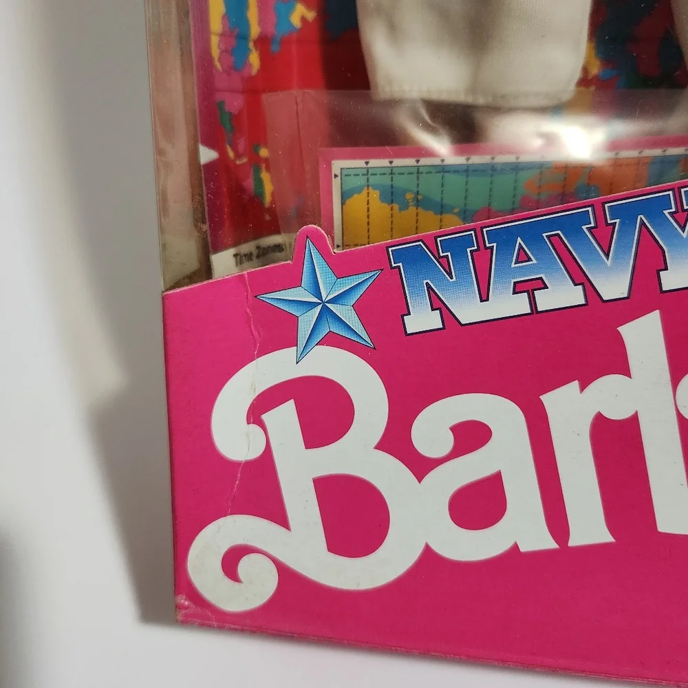 1990 Navy Barbie Stars n Stripes (Vintage Military Dolls) 122 - Picture 9 of 10